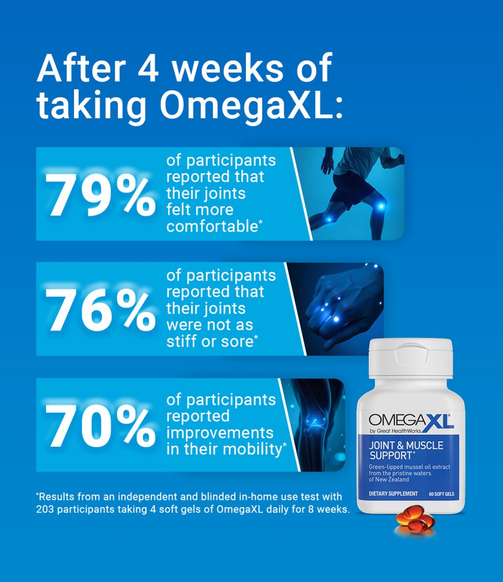 How long did it take you to feel the benefits of #OmegaXL?
🟨 Within a week
🟩 2-4 weeks
🟦 Over a month
🟥 Still waiting
Share your journey!
