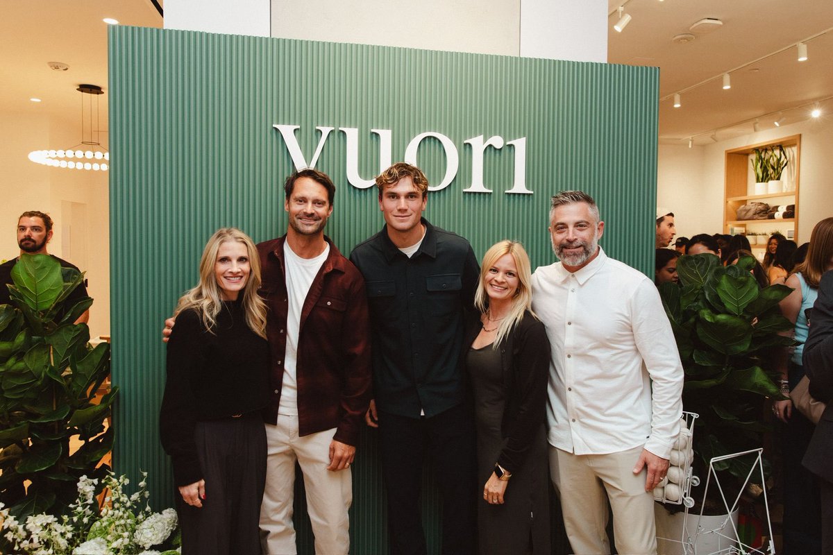 jackdraper0's tweet photo. Incredible brand, even better people. Excited for what’s to come. Thank you @vuoriclothing ❤️ https://t.co/nEcGHxdeXl