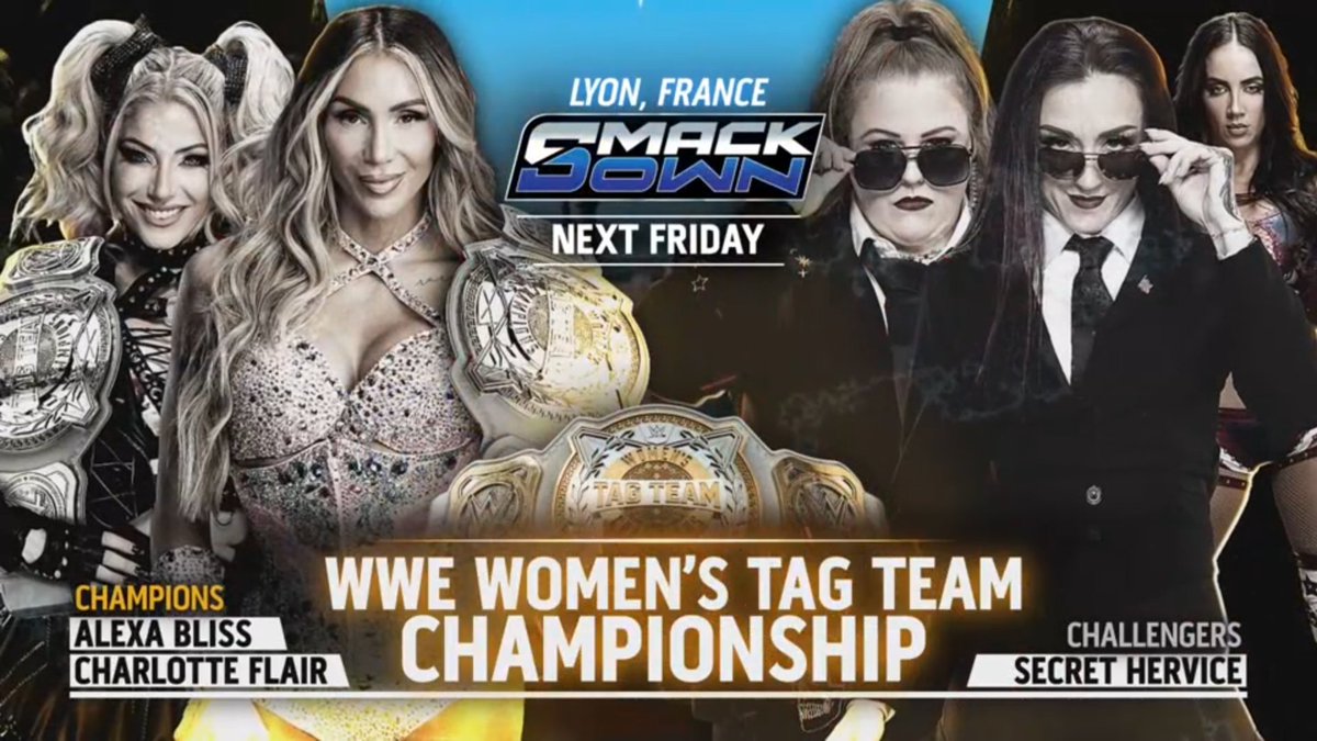 divadirt's tweet image. Women’s Tag Team Title Match Added To Aug. 29 SmackDown dlvr.it/TMdplC #FridayNightSmackDown #Headlines #AlbaFyre #AlexaBliss