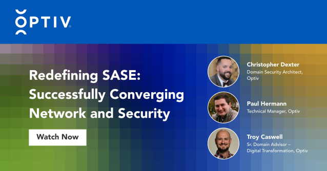 KDeighton's tweet photo. SASE is revolutionizing network security by merging networking and security functions into a #Cloud-based solution. ☁️ See how in @Optiv’s “Cybersecurity, Simplified.” series: https://t.co/DObZqgSGzn https://t.co/peYRMLCzhc