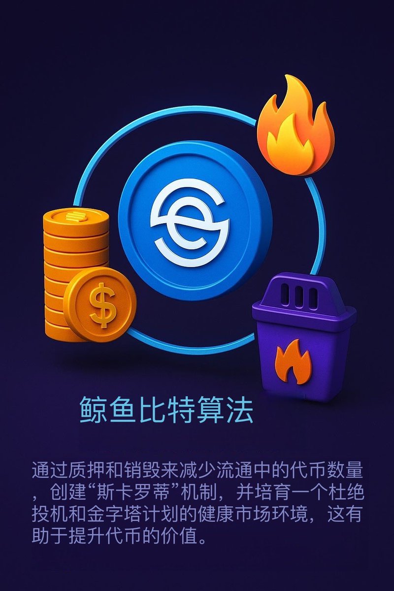1019yl's tweet photo. 💜【WhaleBit算法】通过质押
和销毁减少流通中的代币数量

⚡ 创造稀缺性 → 代币价值上升
🌍 健康的市场/免受投机和金字塔骗局的影响

#WhaleBit #CryptoAlgorithm #TokenBurn #StakingRewards #ScarcityValue #FinancialFreedom https://t.co/7iOSEANcpz