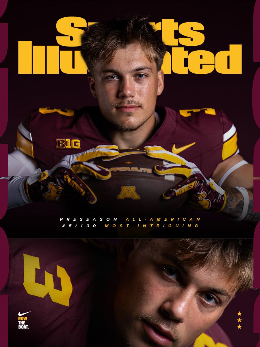 Minnesota Football (@gopherfootball) on Twitter photo .<a href="/koiperich3/">Koi Perich</a> has been named a Preseason All-American by <a href="/SInow/">Sports Illustrated</a> and was named one of the top 5️⃣ ‘Most Intriguing Non-Quarterbacks’ for 2025 👀
#RTB #SkiUMah #Gophers .<a href="/koiperich3/">Koi Perich</a> has been named a Preseason All-American by <a href="/SInow/">Sports Illustrated</a> and was named one of the top 5️⃣ ‘Most Intriguing Non-Quarterbacks’ for 2025 👀
#RTB #SkiUMah #Gophers