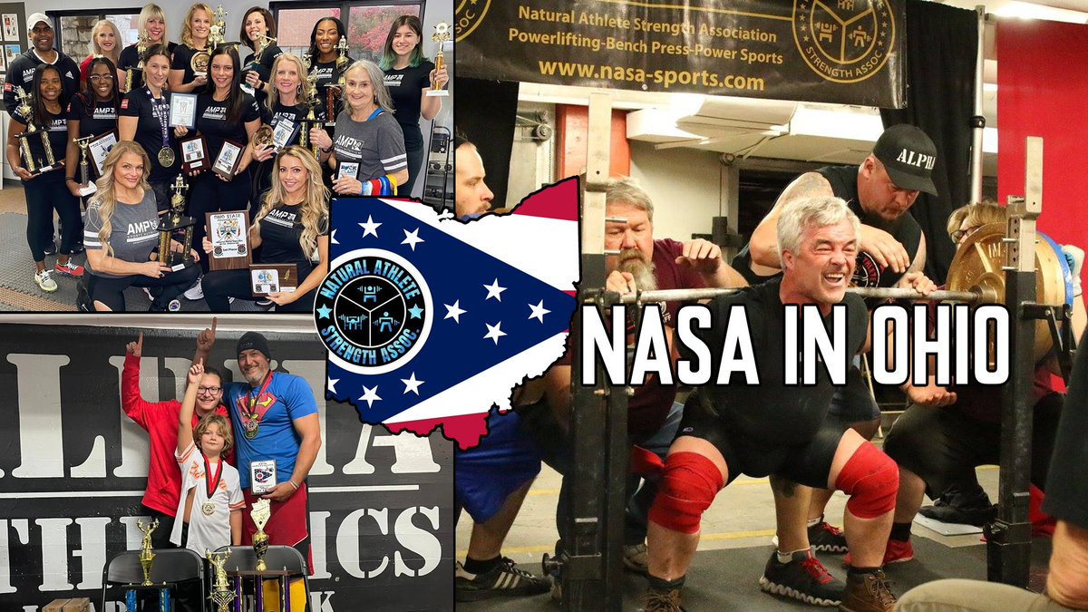 nasapl's tweet photo. The entry form for the 2025 NASA Ohio Regional powerlifting competition has been posted here: https://t.co/XdtFo3isFY

#NASA #NASAPL #NASAPowerlifting #Powerlifting #Weightlifting #Gym #Fitness #GWPL #Ohio #SpringfieldOH #DrugFree #FamilyFriendly https://t.co/KFPrGrITU5