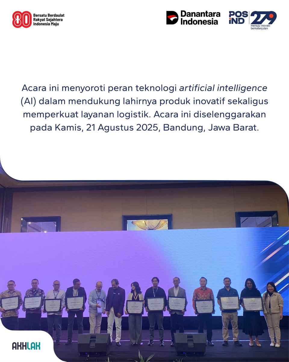 PosIndonesia's tweet photo. PosIND hadir dalam Bandung Marketing Week 2025 melalui kehadiran Senior Vice President Retail Business PosIND, W Lily Selanno.
#PosIND
#PosIndonesia
#KantorPos
#PosPay
#PosAja
#KirimPaketPos
#BUMN
#BUMNUntukIndonesia
#279thPosIND
#MenujuInovasiBerkelanjutan https://t.co/eUXu1OvjDZ