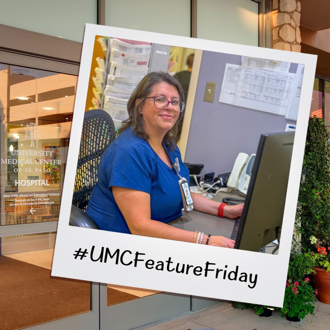 Behind every smooth shift.

Meet Maria Gurrola, a Health Unit Coordinator and Certified Nursing Assistant (CNA) who plays a vital role in keeping the floor running seamlessly.

Thank you, Maria, for your compassion, dedication, and unwavering commitment.
