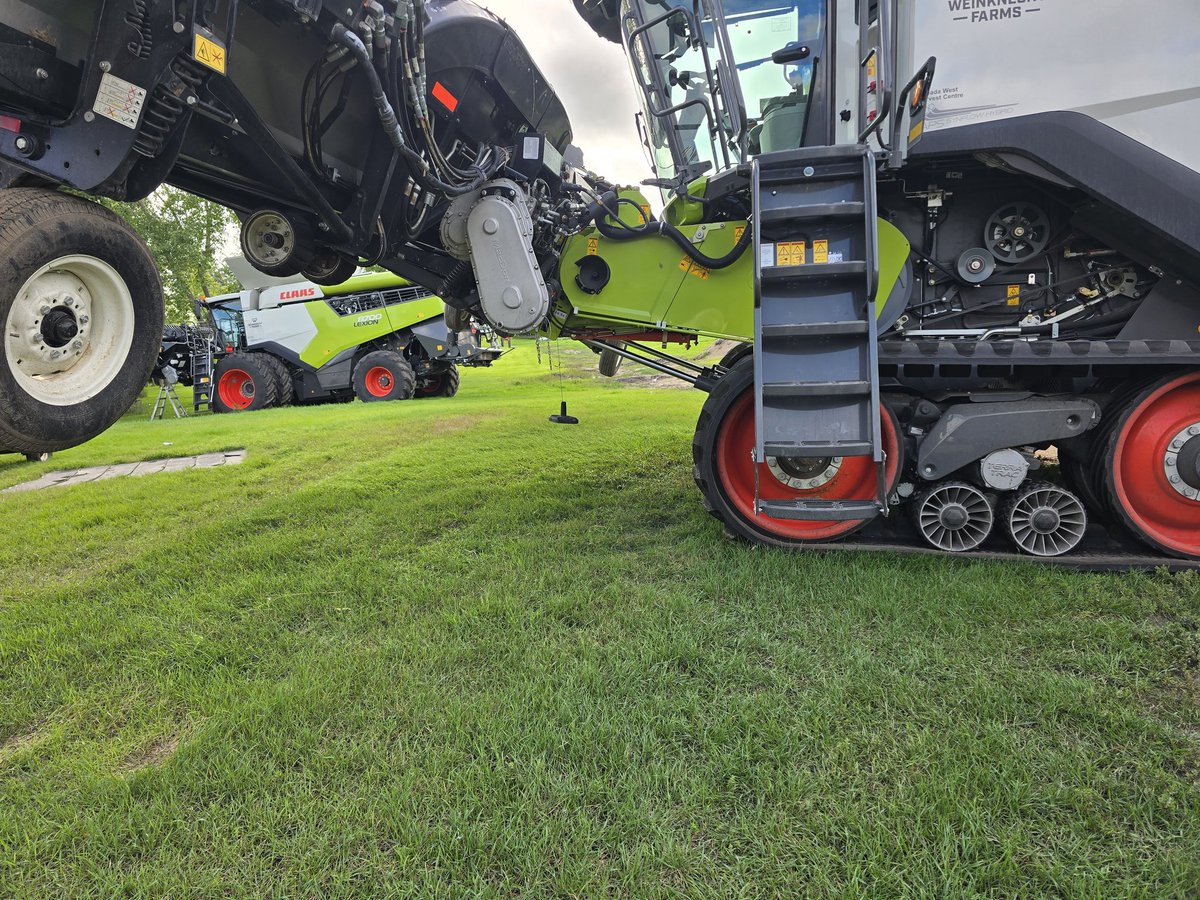 These two rigs are ready to rock tomorrow on some lentils if weather holds!!!