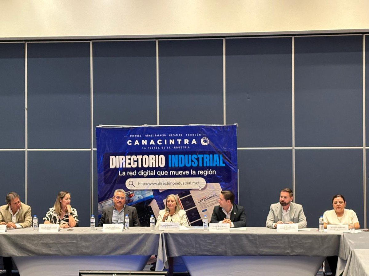 1/2
¡Lanzamos nuestro Directorio Industrial Regional!
Con la participación de las Delegaciones de  Durango, Gómez Palacio, Mazatlán y Torreón, nuestra Presidenta Maria De Lourdes Medina Ortega, encabezó este lanzamiento que se realiza por primera vez de forma conjunta.