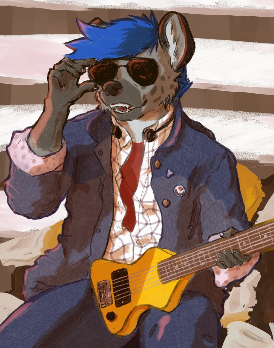 Un dibujillo que le hice a <a href="/hyenae_mcfly/">HyenaE McFly</a> ^^  

A little something I did for a friend ^^

#furry #furryart #furryartwork #art