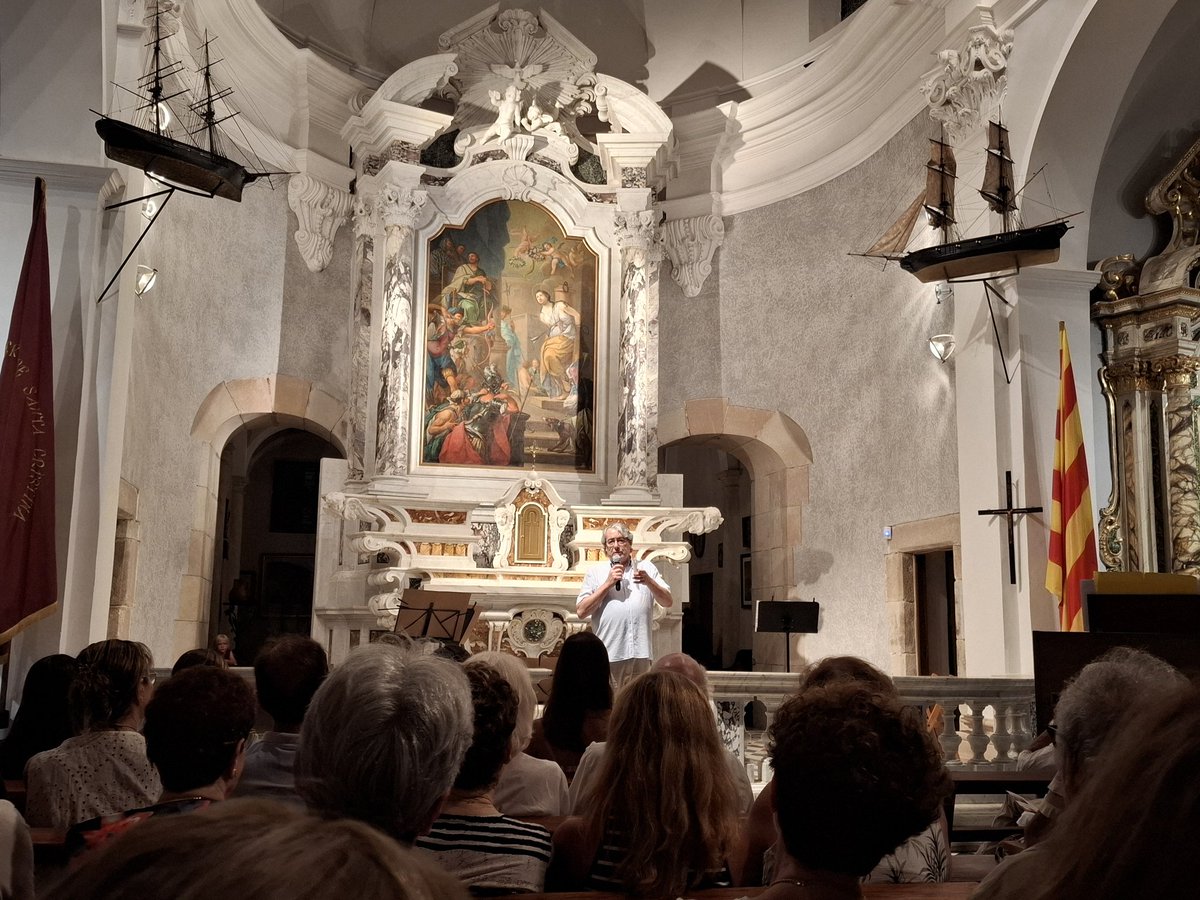 Musica a Sta Cristina <a href="/obreria/">Obreria de Santa Cristina</a> de #lloret  #cultura gràcies <a href="/BoschArseni/">Arseni Frigola 🌹</a> per les nits màgiques d estiu.