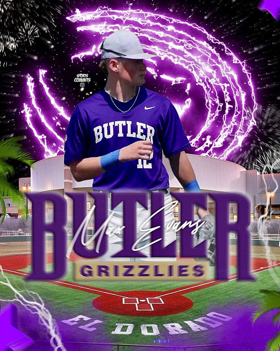 Congratulations to <a href="/EvansMax_20/">max</a> on his commitment to <a href="/Buco_Baseball/">Butler Baseball</a> baseball! Max embodies the heart of a competitor — fueled by fiery passion and grit. Wishing him continued success in this exciting next chapter! #Spikes2026 #roargrizz🐻