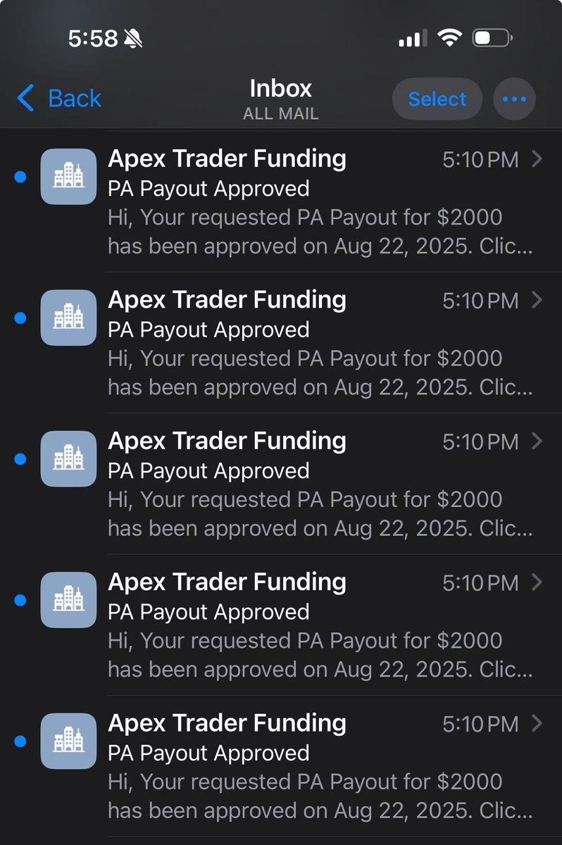 Jesse_W33's tweet image. 🚨 JACKPOT ALERT! 🚀 Just got a $10K payout approval from @ApexTradeFund to end my FRIDAY! 💰 Prop traders, this could be YOU! 🔥 Use code **JESSEW** for 80% OFF &amp;amp; get funded in ONE DAY! 💪 Click now: bit.ly/apextraderjw #PropTrading #ApexTrader #GetFunded
