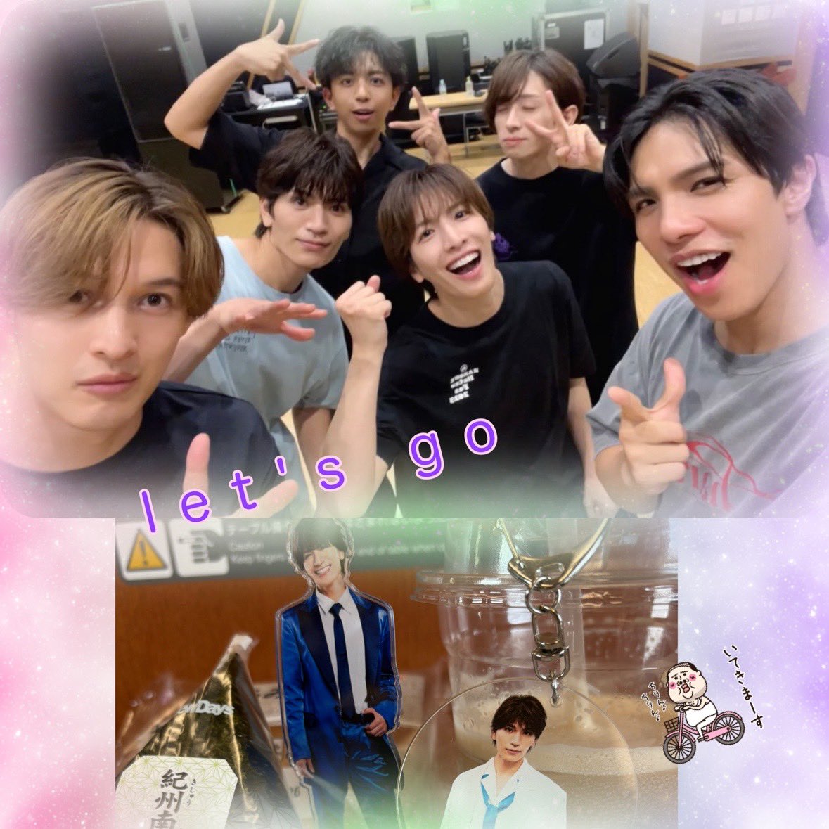 MATSURI 橋爪健二 鈴木渉 パネル わた、誕生日おめでとう！ 努力