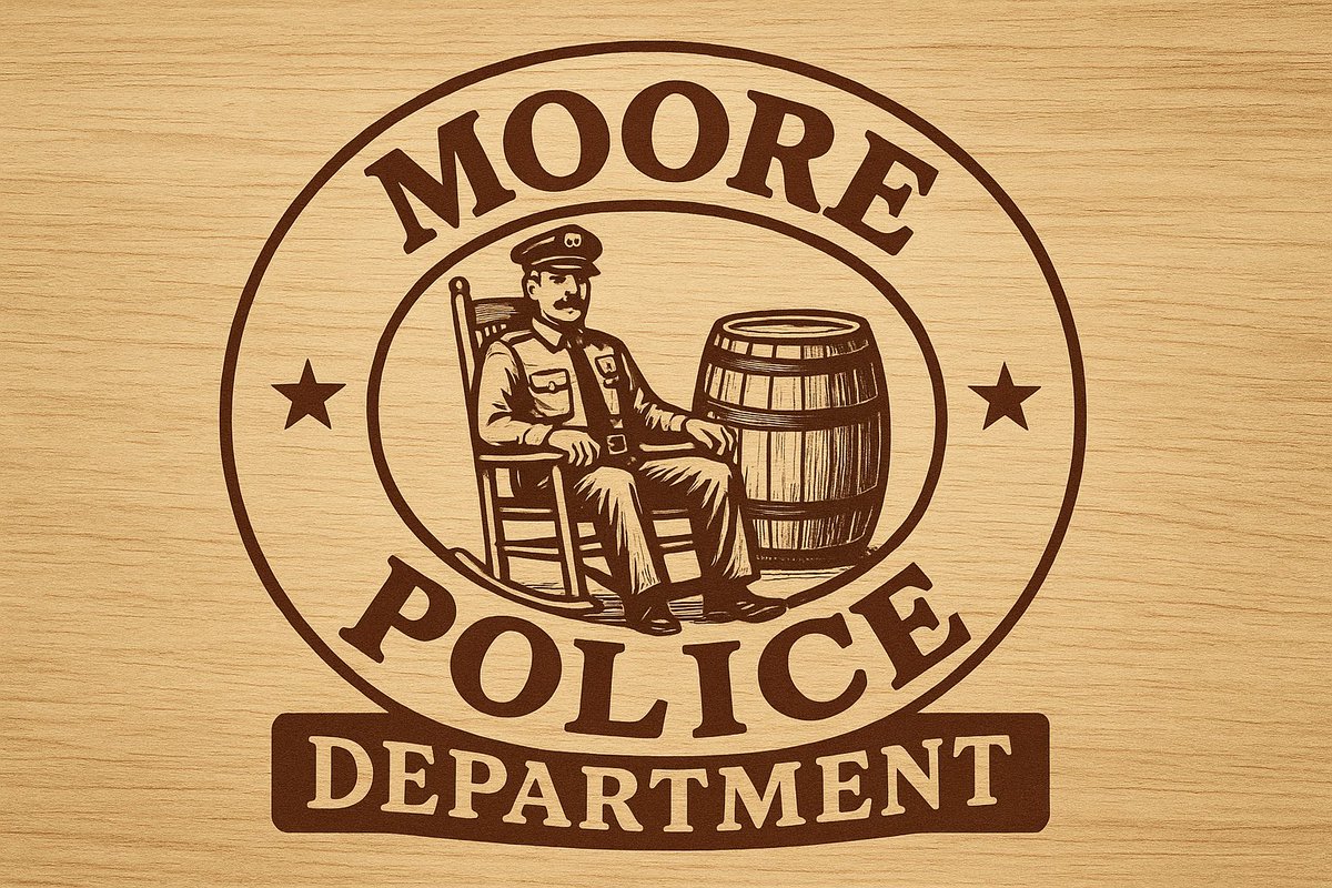 Moore Police Dept. (@moorepolice) on Twitter photo 🚨 PATCH REBRAND ALERT 🚨
We’re debating a new look for our patch 👀
Forget biscuits & sweet tea, #mpd runs on donuts & questionable amounts of energy drinks in the patrol car. All while keeping an eye out for red light runners.
Drive safe, Moore. 🍩⚡🚔 🚨 PATCH REBRAND ALERT 🚨
We’re debating a new look for our patch 👀
Forget biscuits & sweet tea, #mpd runs on donuts & questionable amounts of energy drinks in the patrol car. All while keeping an eye out for red light runners.
Drive safe, Moore. 🍩⚡🚔