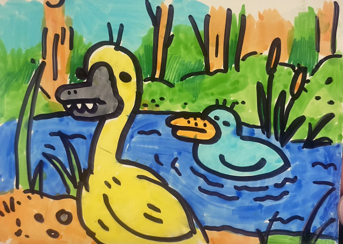 unyun (@unyunish) on Twitter photo Duck pond Duck pond