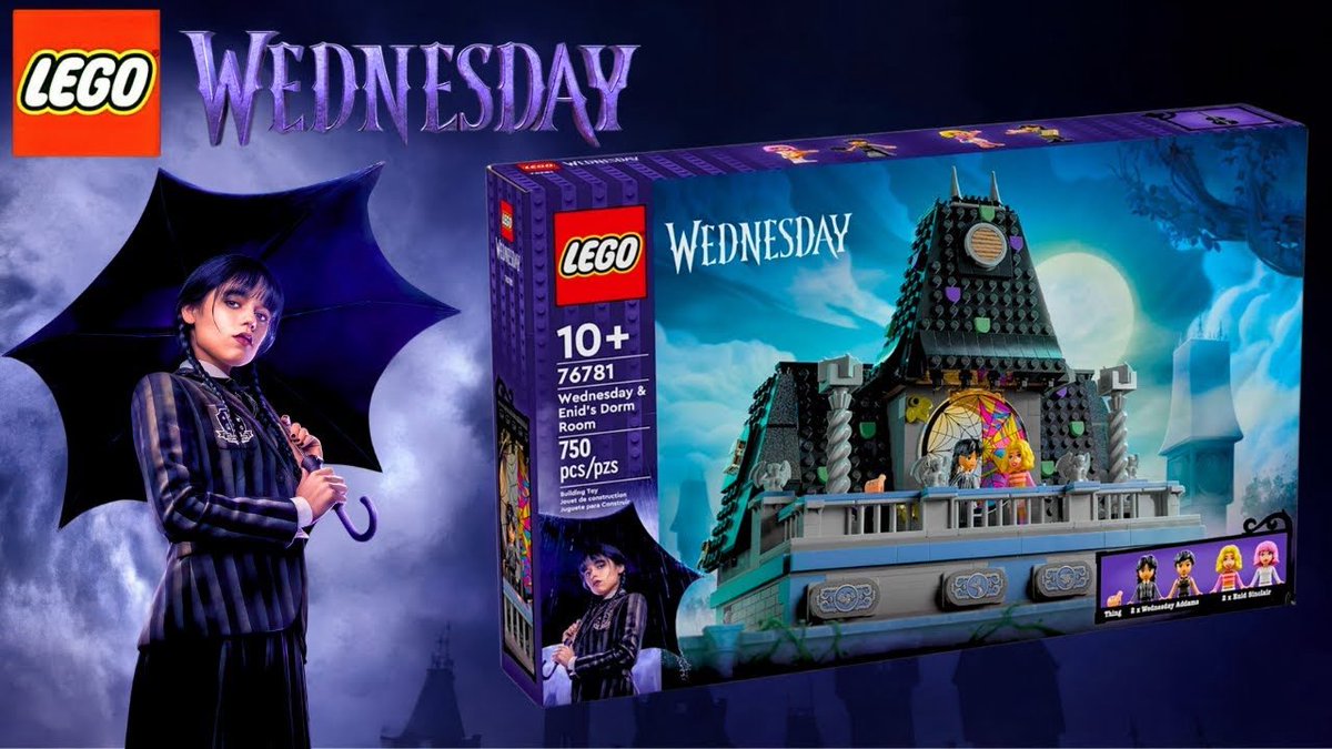 LEGO WEDNESDAY 76781 WEDNESDAY &amp; ENID'S DORM ROOM
youtu.be/cmT6p8bmDWo