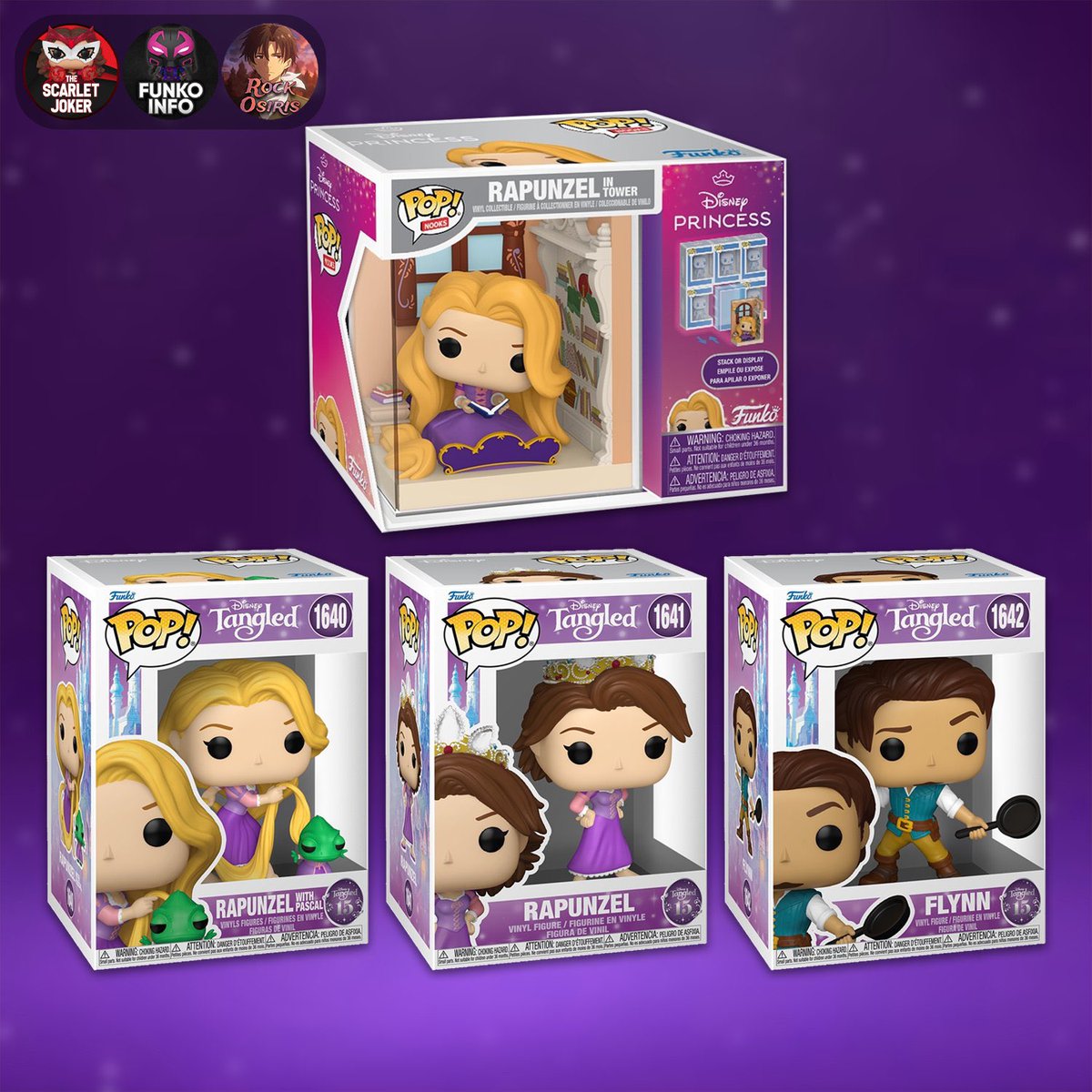 Funko POP News ! (@funkopopsnews) on Twitter photo First look! Disney's Tangled Funko POPs! βοΈπ¨ Best. Day. Ever! Going live at the links below this Wednesday! 9AM PT ~ thanks <a href="/funkoinfo_/">funkoinfo_</a>
EE ~ fnkpp.com/EE
Amzn ~ fnkpp.com/Am827
#Ad #FPN #FunkoPOPNews #Funko #FunkoPOP #Tangled #Rapunzel #FlynnRider First look! Disney's Tangled Funko POPs! βοΈπ¨ Best. Day. Ever! Going live at the links below this Wednesday! 9AM PT ~ thanks <a href="/funkoinfo_/">funkoinfo_</a>
EE ~ fnkpp.com/EE
Amzn ~ fnkpp.com/Am827
#Ad #FPN #FunkoPOPNews #Funko #FunkoPOP #Tangled #Rapunzel #FlynnRider