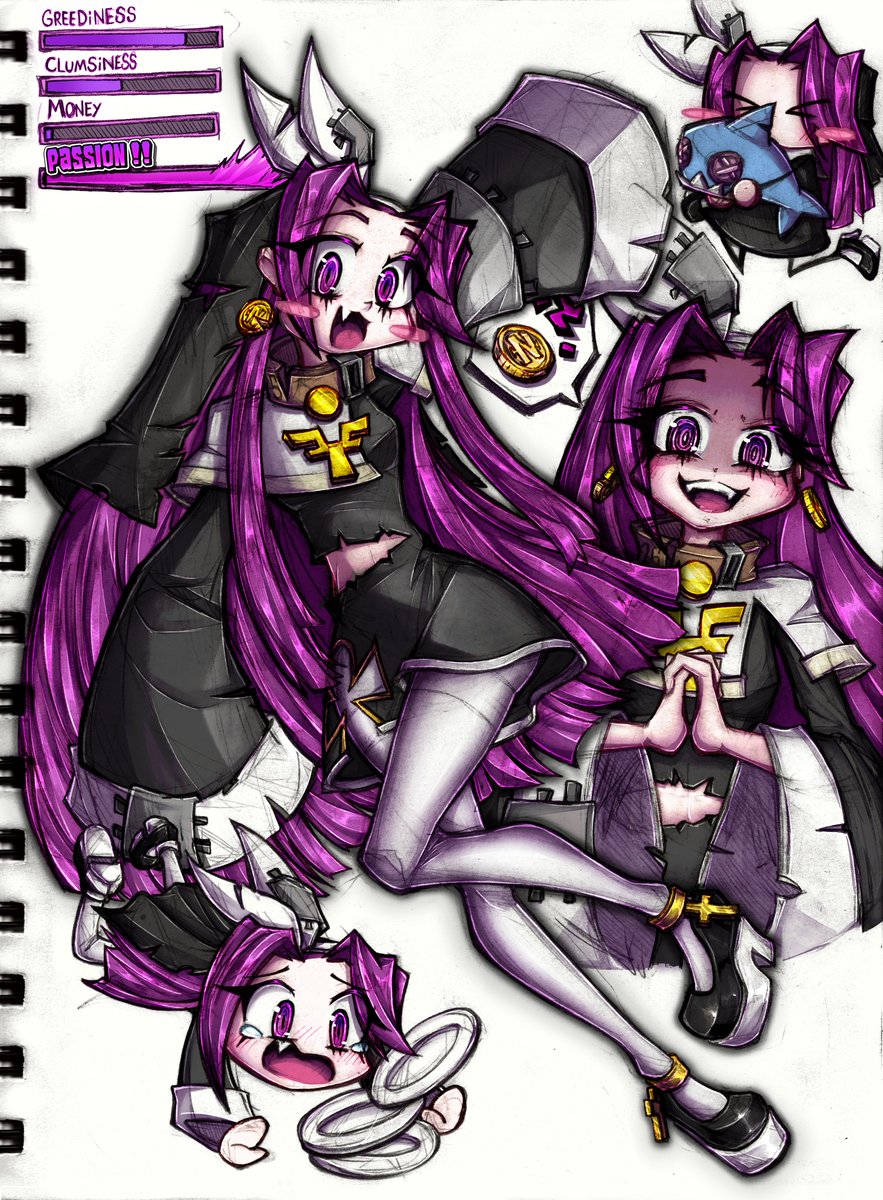 She may be a little clumsy but she got the fighting spirit !! 💜🔥
Go check out Smalle's gamewhere Sister Odette will appear as a playable character !🙏

When game is ready, for every Odette main ill plant a tree and revive a dodo with my own filfthy hands 😤💜💜