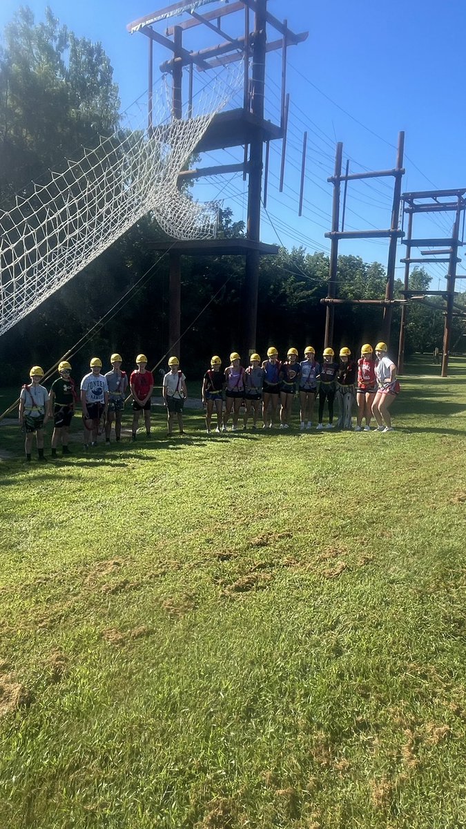 NWCampusRec's tweet photo. Thank you to Jefferson Schools 7th-12th grade for coming out to MOERA today! 58 students challenged themselves on the Alpine, Odyssey, and TDC courses. 🧗🪢 https://t.co/aA6dmSn1c2