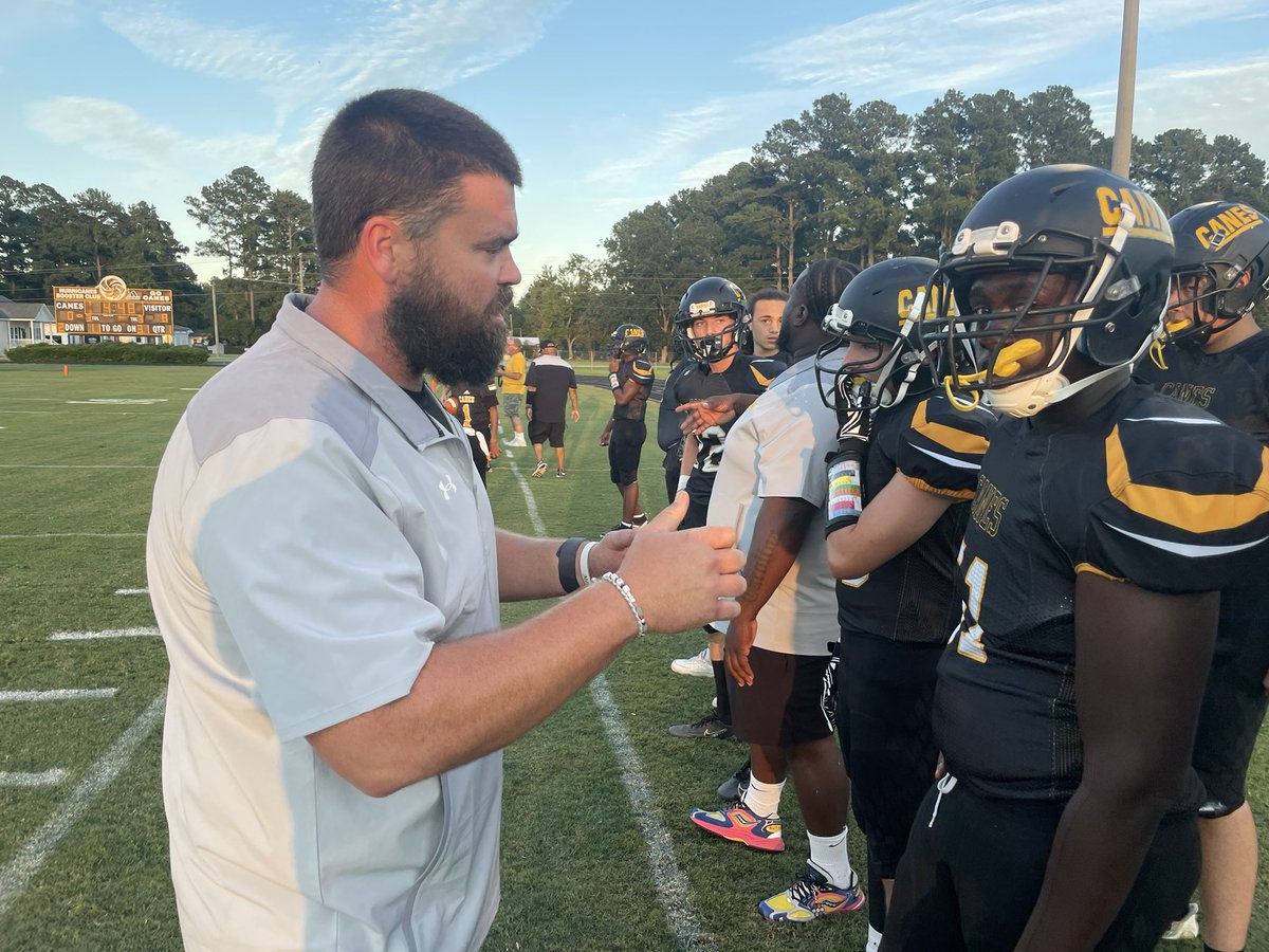 Slow start for Pamlico under new head coach Brandon Aken, Kipp pride has the 8–0 lead with five minutes to go in the first