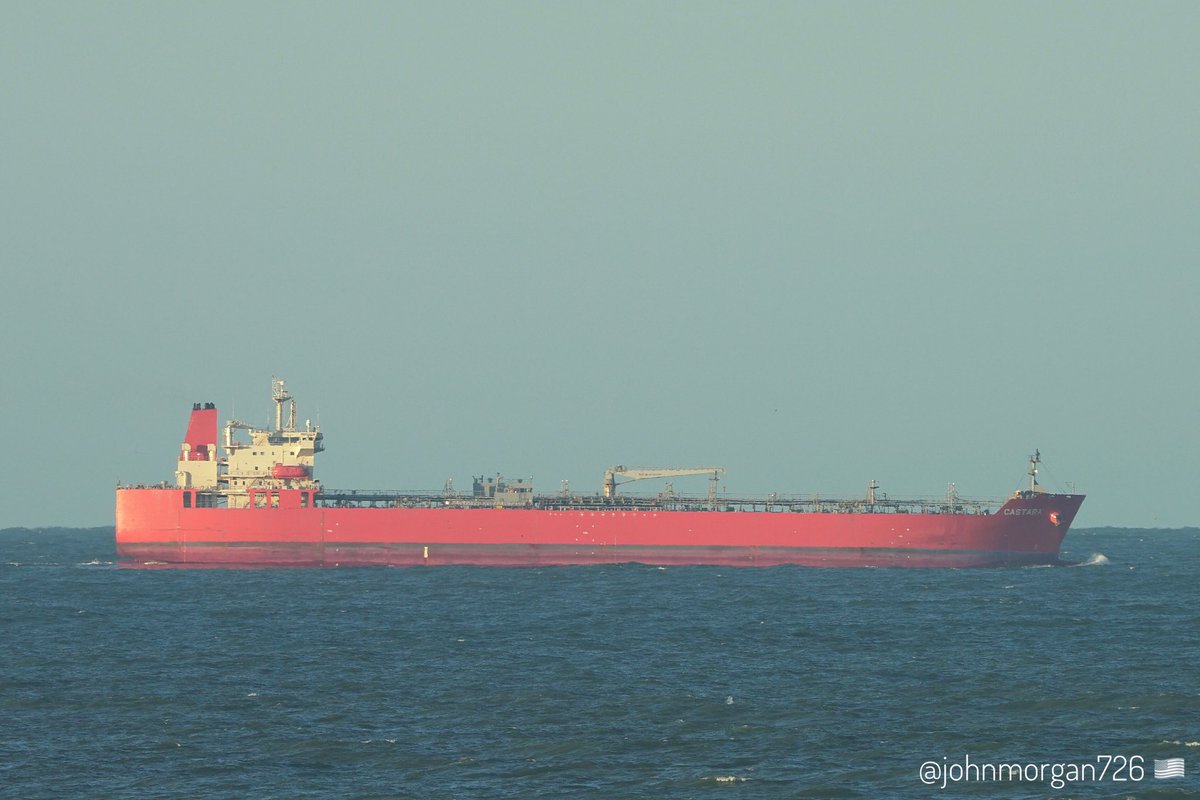 johnmorgan726's tweet photo. The #ChemicalOilProductsTanker #CASTARA , IMO:9834155 en route to Wilmington, North Carolina, flying the flag of Singapore πΈπ¬. #ShipsInPics https://t.co/wkohfWL3mf