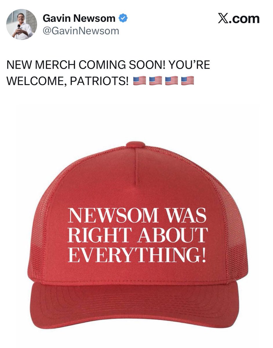 This moron wants to be Trump so bad 🤣🤣