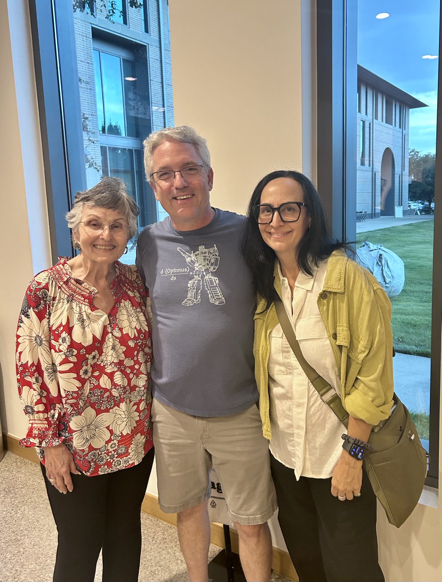 AnneApapa's tweet image. Not since Stand and Deliver (1988) has there been such a powerful film on the importance of math! Why do inequities still exist? We must ensure that everyone is welcome at the math table. My daughter Joanna and I ran into brilliant calculus teacher Cedric French. 
@RiceUSMP