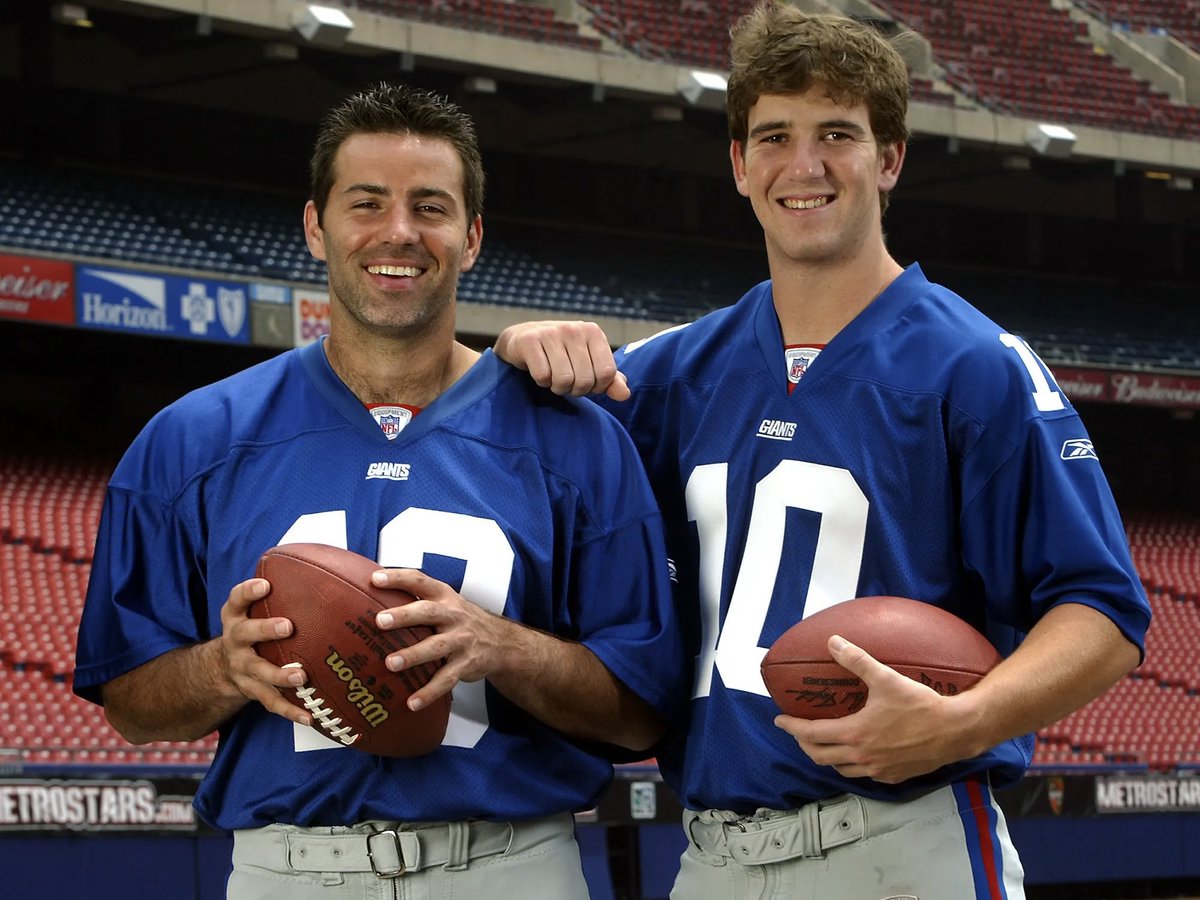 J0nesToChina's tweet photo. NFL thinks they’re slick reusing the grizzled former Super Bowl champ on a one year deal + an Ole Miss rookie Giants script again https://t.co/LWPSQcB6d5