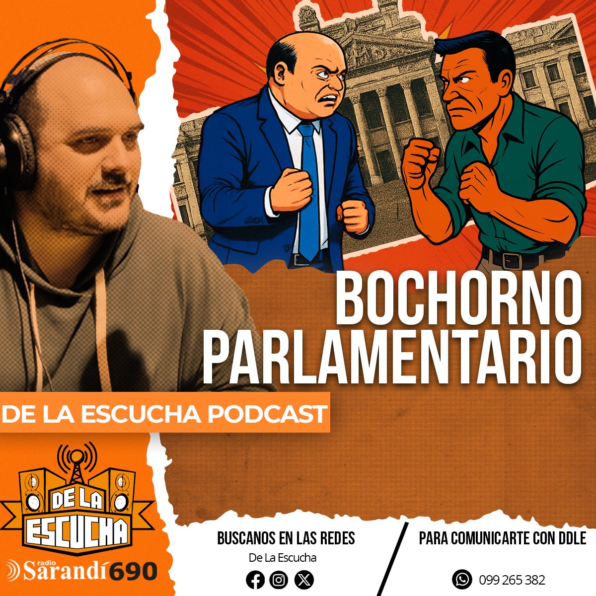 🎙️#LoQuePasó en #DeLaEscucha

▶Un repaso de las reacciones en radios de todo el país sobre el bochorno en el Senado entre Da Silva y Viera.
▶ Zapping Radial

open.spotify.com/episode/0H9042…

▶ Nuestras Redes
👉 linktr.ee/delaescucha
