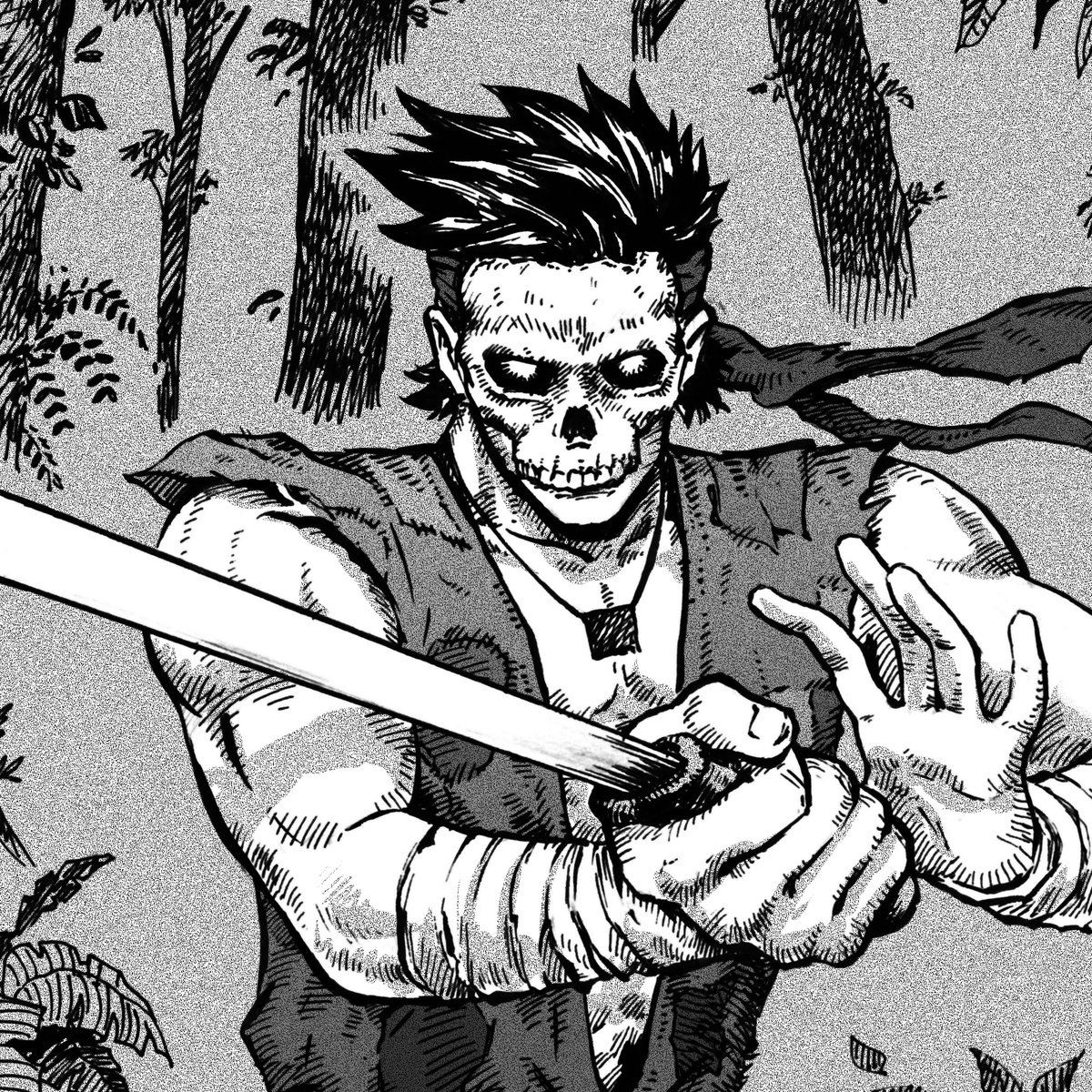 A fan art for Panji Tengkorak animated movie, from the comic books by Hans Jaladara. Soon to be released August 28th!

#panji #tengkorak  @falconpictures_ @kumatastudio ! #panjitengkorak #animation #blackandwhite #fanart #mangaart #komik #comic #indonesia