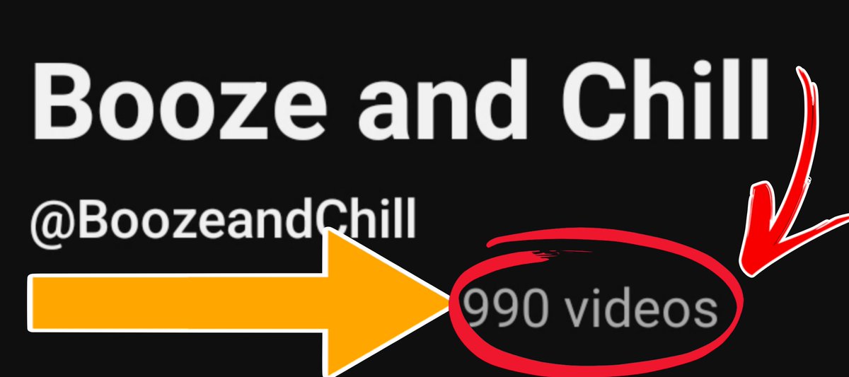 BoozeChill's tweet photo. I'm about to reach 1000 videos! 😱
Let's make it uniform with the #subscribers ❗️ https://t.co/Wgh6og6dR3