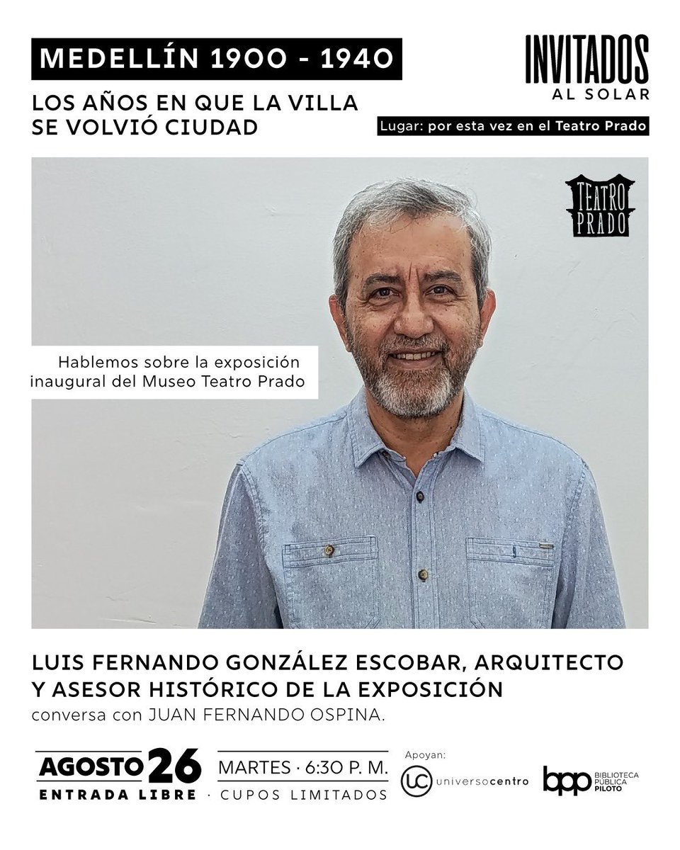 Medellín es una ciudad afanada por la transformación. Que un edificio se mantenga por décadas es un milagro.
Luis Fernando González hizo un inventario de estas excepciones arquitectónicas. Su mirada aporta una perspectiva histórica que tiene presentes los contextos de la