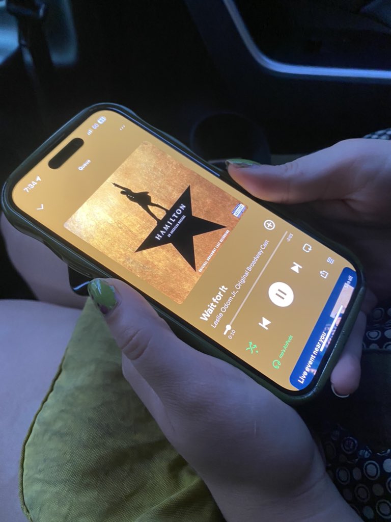 in the uber
