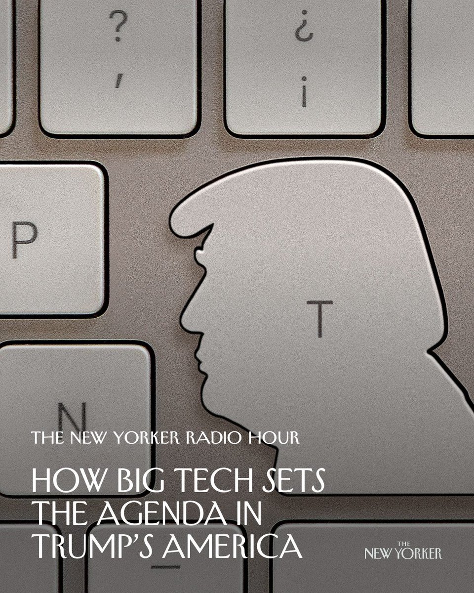 On the latest episode of #NewYorkerRadio, Wired’s Katie Drummond tells Evan Osnos that if tech moguls learned anything from Elon Musk’s tenure in the White House, “it’s that this is open season.” Listen to the full episode here: newyorkermag.visitlink.me/jjJQDi