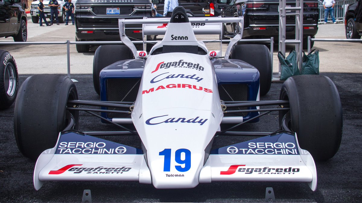 One of Ayrton Sennas cars from before he changed to his mom's maiden name. It's in the museum by our place. Saw two of his F1 cars last weekend too.