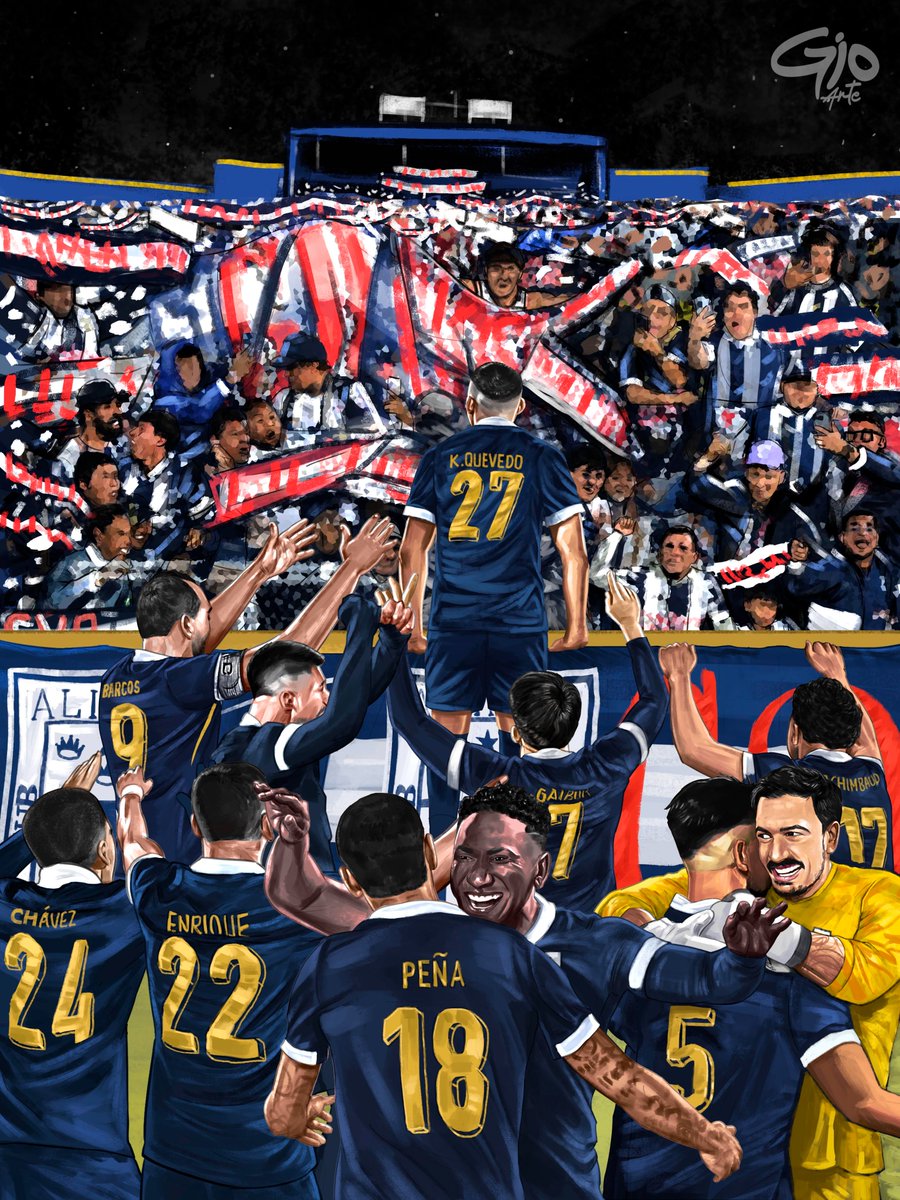 A Cuartos, juntos, con el ALiento del pueblo 💙🤍
#ConAlianzaSiempre
#VamosPorMás
#AlianzaLima