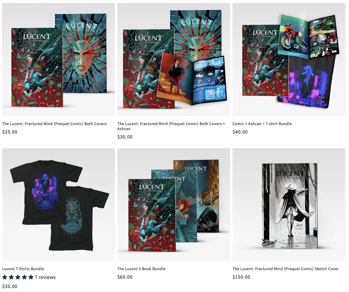 One week left to pre-order these Fractured Mind bundles!