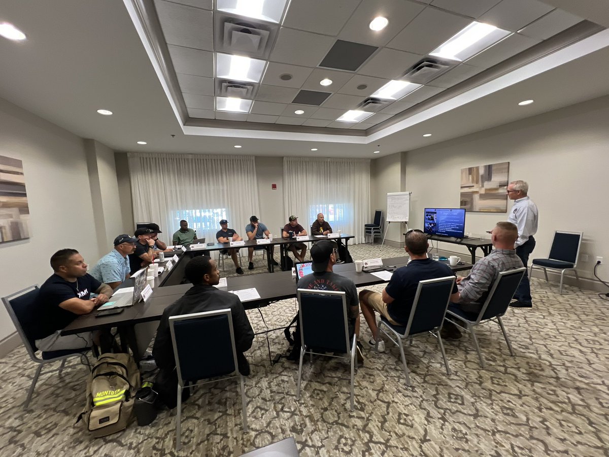 Some photos from our TtT this past week in Dallas, TX. We had an excellent group representing 5 different departments across TX, OK, and MO.