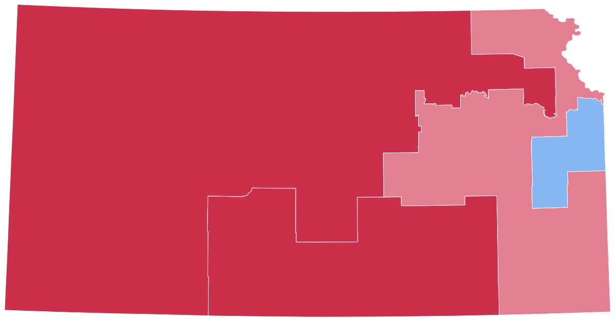 EricLDaugh's tweet image. 🚨 BREAKING: Now, lawmakers in the RED STATE OF KANSAS are becoming interested in joining the 2026 redistricting fight - seeking to add a Republican seat for Congress.

If all of the red states add up - Texas, Florida, Missouri, Ohio, Kansas and others - it will *easily* cancel