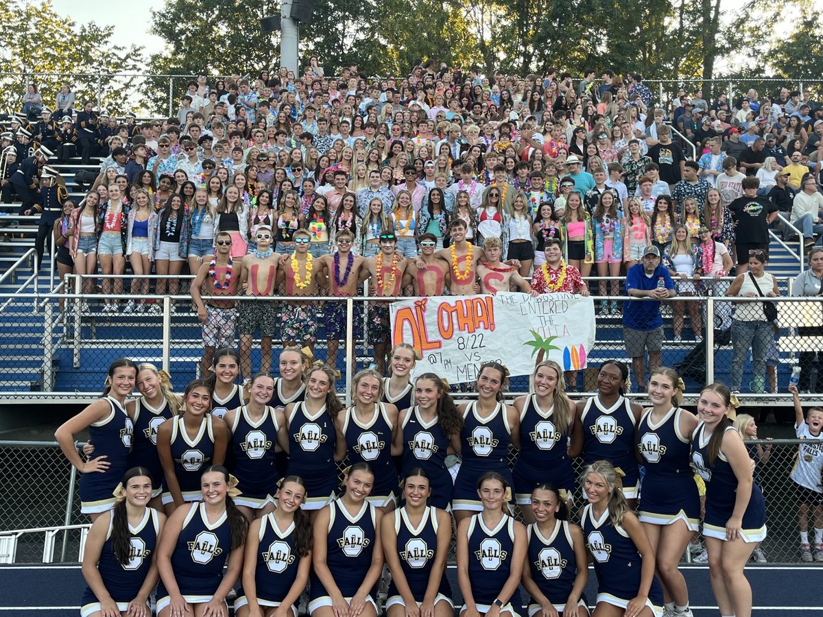 Best students section &amp; cheer squad hands down!  They are OF!