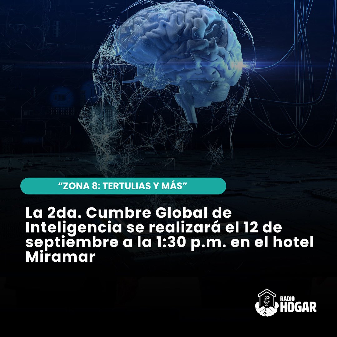“Zona 8: Tertulias y Más” - 2da Cumbre Global de Inteligencia
➡️ radiohogar.org/zona-8-tertuli…