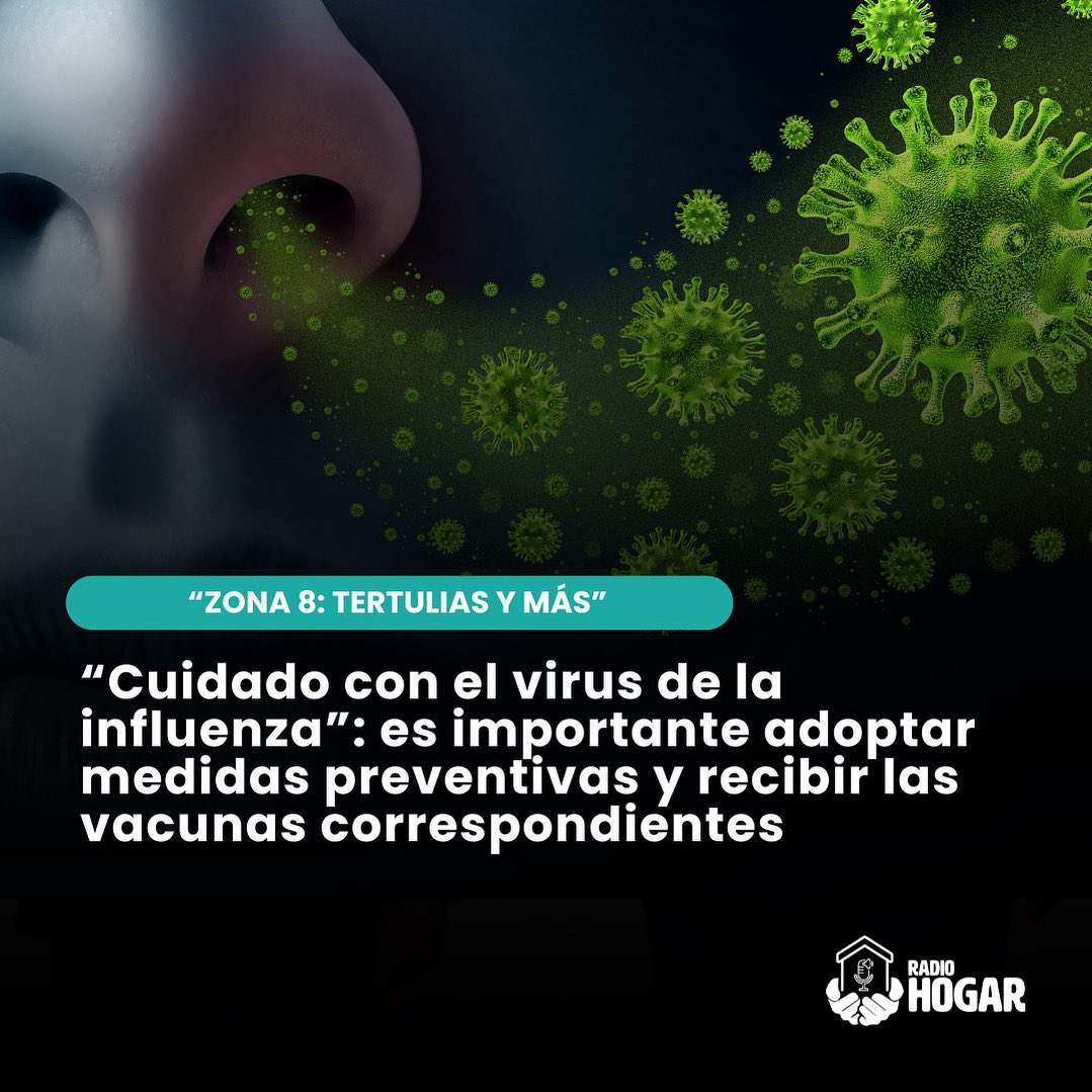 “Zona 8: Tertulias y Más” - Alto índice de Influenza
➡️ radiohogar.org/zona-8-tertuli…