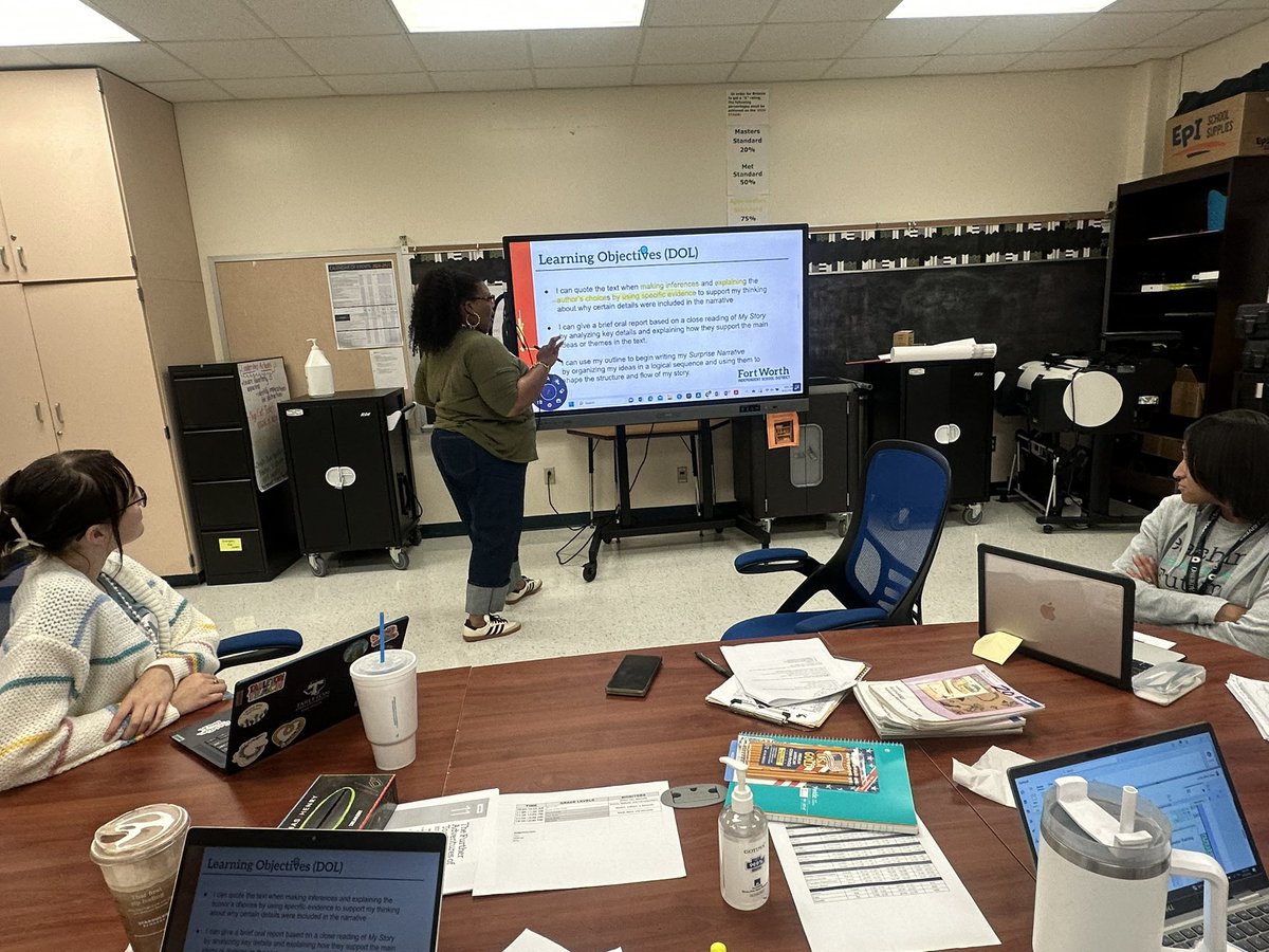 🔮 Every superhero prepares for the mission ahead! 💥 Today our 4th &amp; 5th grade teachers used lesson rehearsals in Literacy PLCs to sharpen their superpowers—because the practice they put in today fuels our students’ success tomorrow! 🦅📚