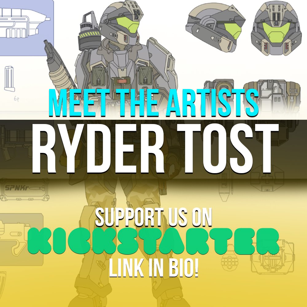 Meet the Artists #11! <a href="/Rydertostart/">Ryder Tost</a> brings a special throwback look to Halo and is bringing it to the 2026 Halo Community Calendar!

We hit our goal, but we still have 8 days to go! Don't miss your chance to get one of these on your wall!

#Halo #HaloSpotlight #Calendar