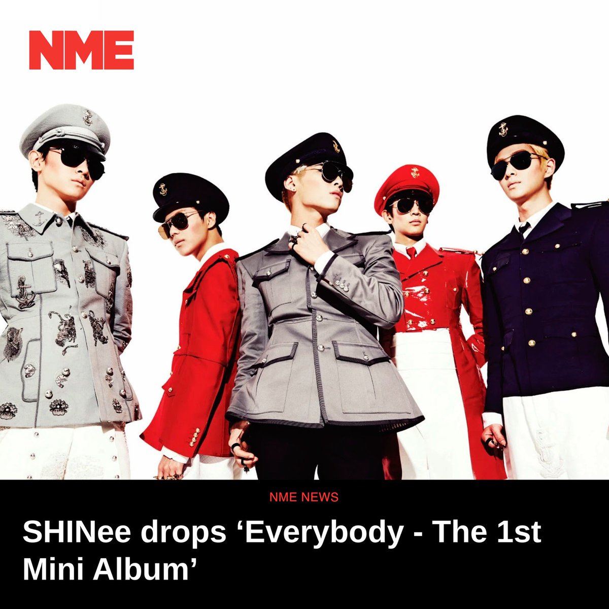 © #NMEMagazineRP › 𝖬𝗎𝗌𝗂𝖼 𝖭𝖾𝗐𝗌
@iSHINeeRP gave us the best mini album titled #Everybody_RP. Read our full review now!
