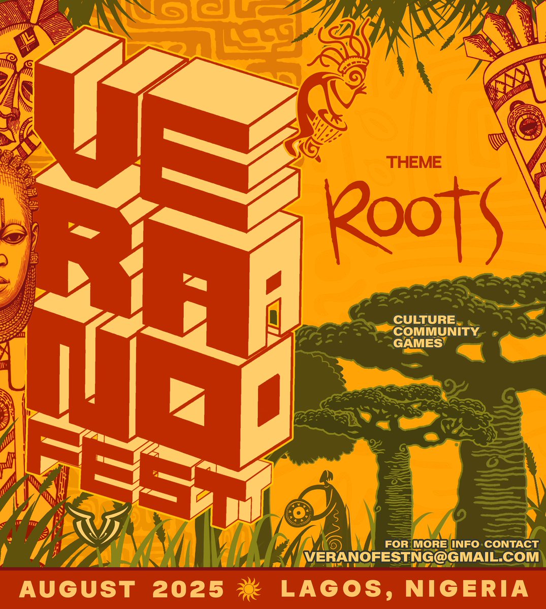 No be small thing! The legendary Verano dey show face again. Come see as we go reset the culture. Get your tickets sharp sharp.
#VeranoFestNg