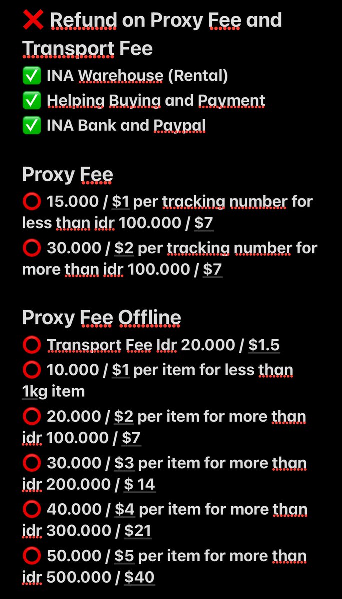 cherry 🍒 INA PROXY WAREHOUSE PURCHASE tweet media