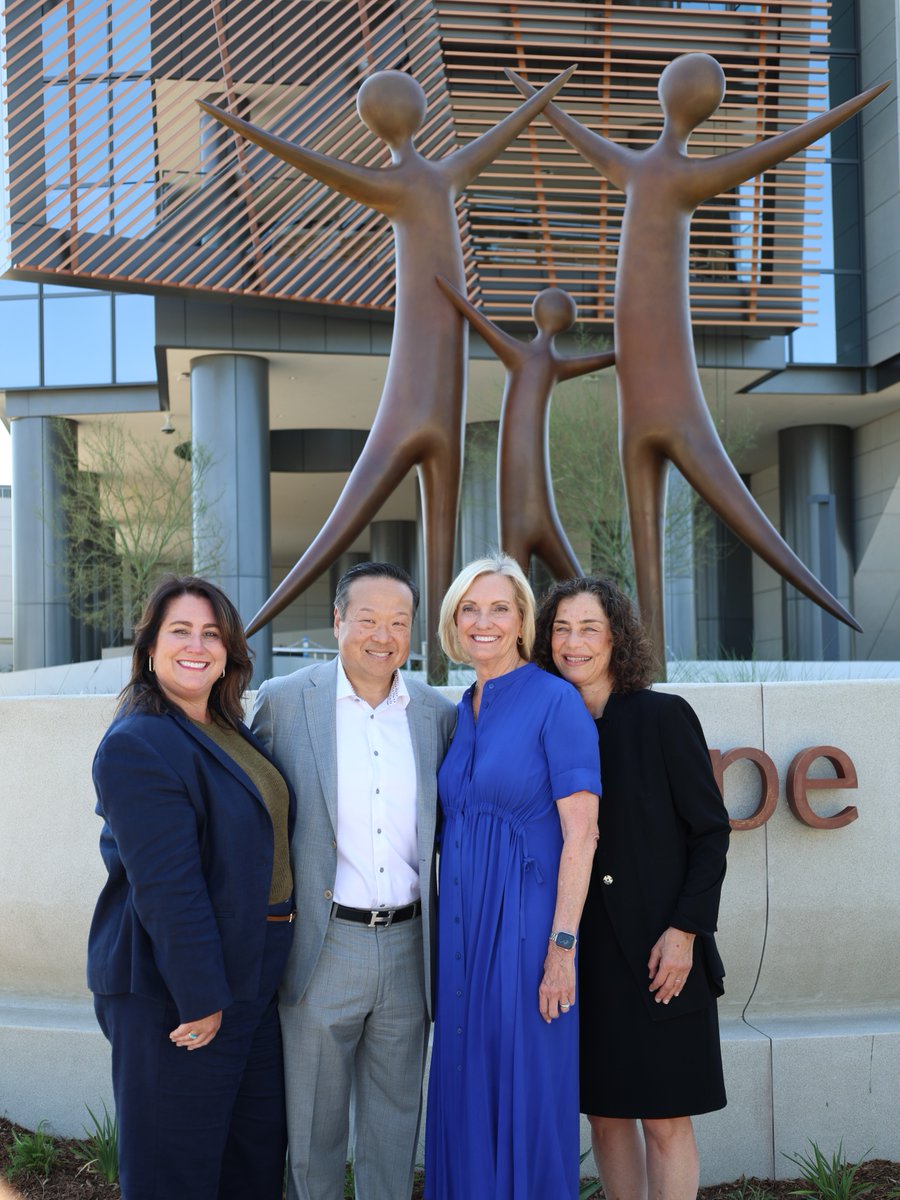 cityofhopeoc's tweet image. The Spirit of Life statue now welcomes everyone to our cancer specialty hospital, opening this year — a new symbol of hope for Orange County. 💙✨

🔗 : bit.ly/4lvtxQ3

#ThisisHope #CityofHopeOC