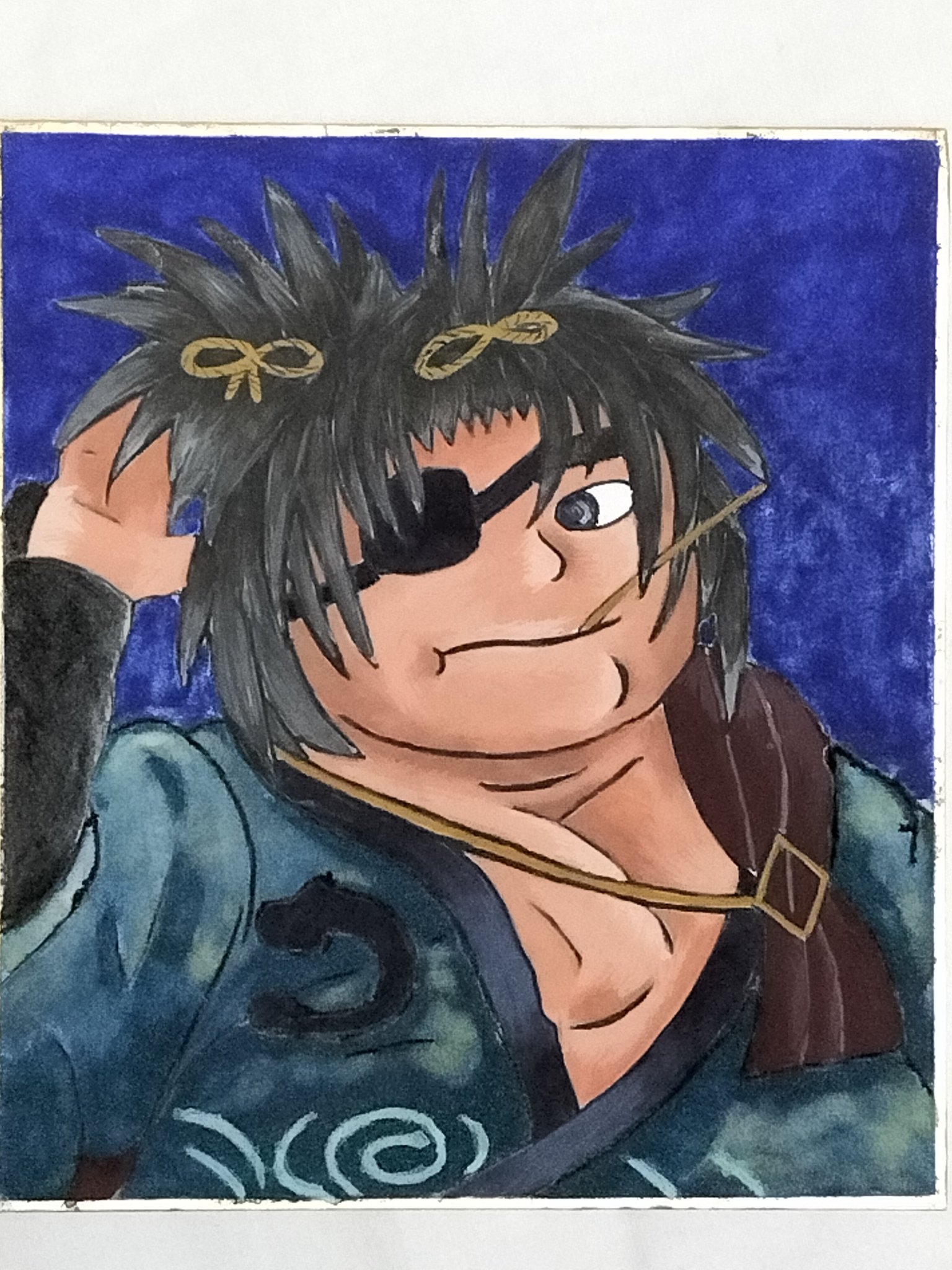 直筆色紙　オリジナル　たんたんめん　空飛ぶたんたんめん 直筆色紙 オリジナル たんたんめん 空飛ぶたんたんめん