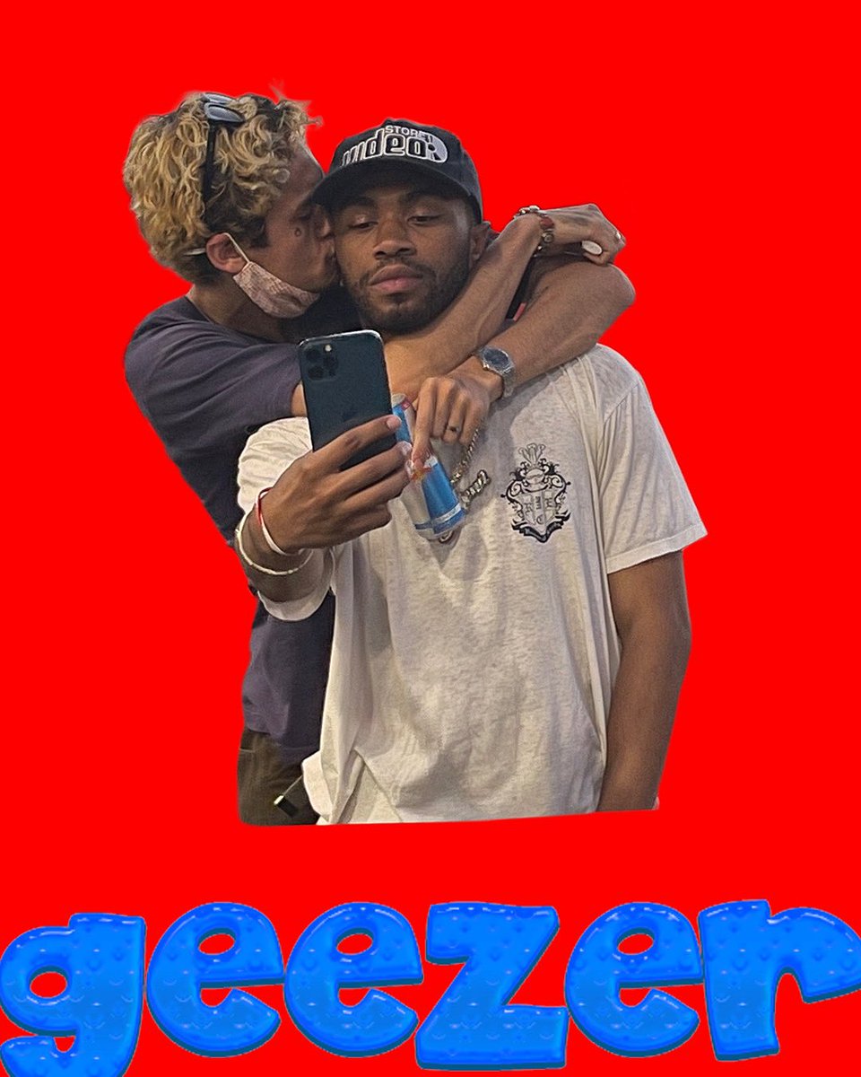 we playing camp flog gnaw together. me n Dominic Fike. GEEZER — thanks t