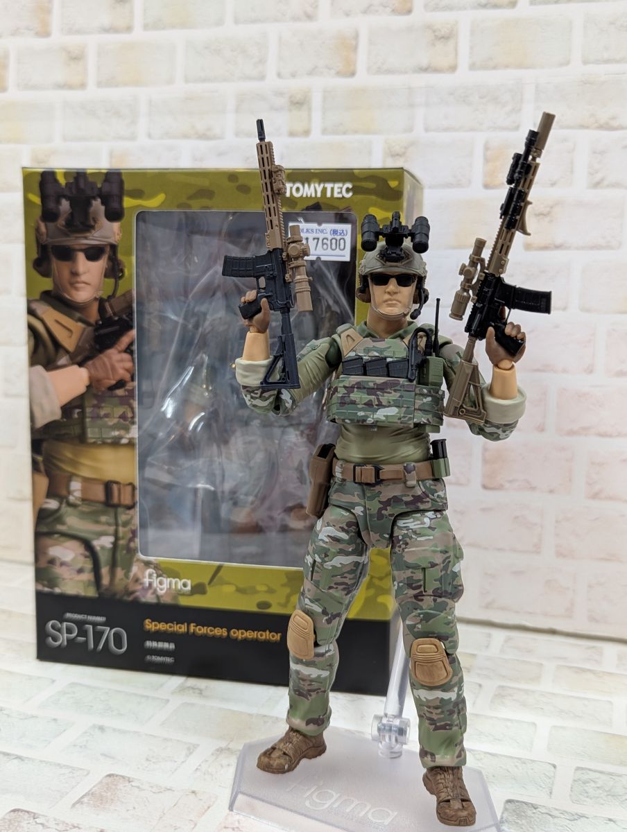 5F リトルアーモリー】 販売中の新商品をご紹介！ figma「特殊部隊員